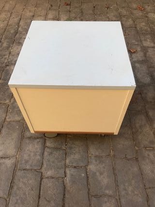 Mobile da ufficio L + scaffale + cassettiera con ruote