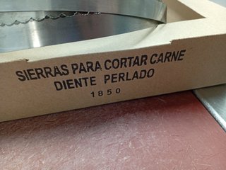 Lote 3 sierras para cortar carne 1850