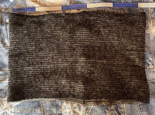 Cuello reversible gris