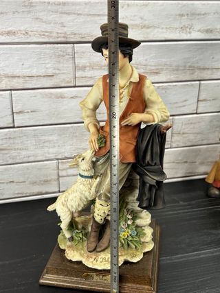 Figura Capodimonte A.Belcari Pastor y Cabra