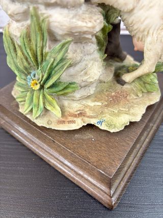 Figura Capodimonte A.Belcari Pastor y Cabra