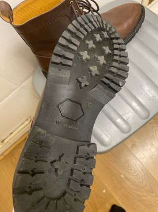 Botines de piel marrones