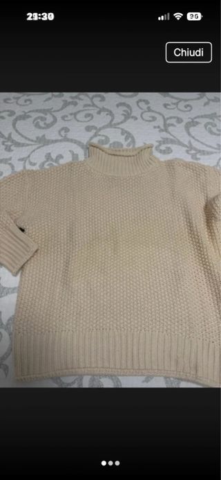 Maglia donna Shein beige taglia unica