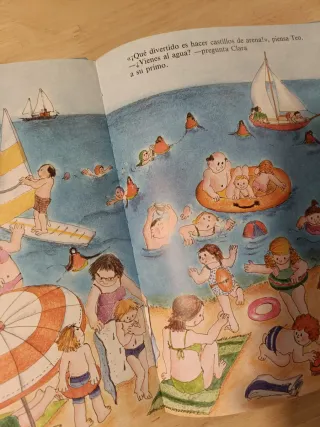 Teo va de vacaciones (Spanish Edition)
