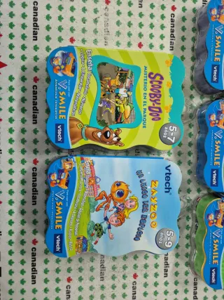 NUEVO Videojuegos V.Smile Educativos