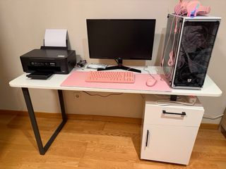 PC GAMING COMPLETO + MONITOR + MESA | RTX 3050 |