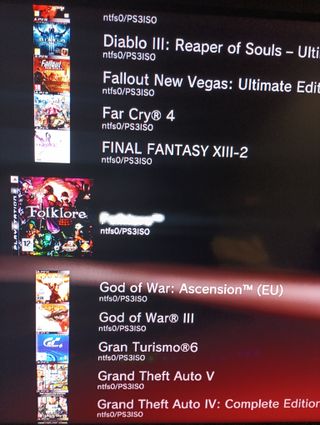 PS3 Super Slim Negra