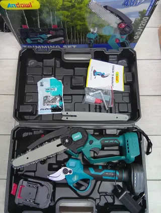 Kit motosega 6 8 + forbice Andowl