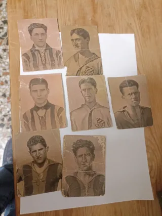 Cromos antiguos futbol Piera Brugueras