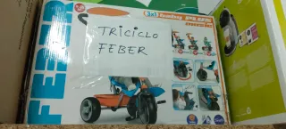 Triciclo Feber 3x1 Baby Plus Music