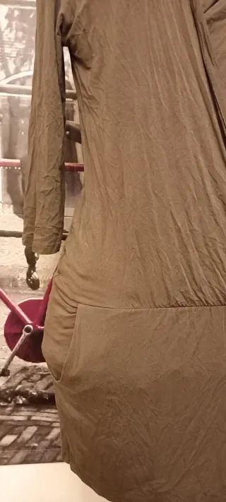 Abito/blusa marrone chiaro