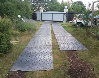 Planchas de proteccion de suelo para maquinaria