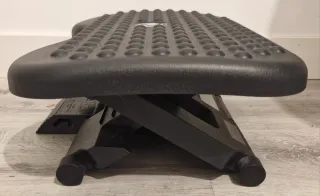 Reposapiés Ajustable Negro