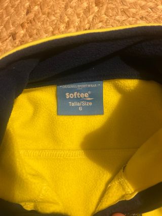 Polar Softee niño amarillo talla 6