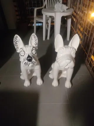Estatuas Perros Decorativas 50€ o intercambio