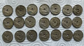 Monedas 25 cm República Española 1934