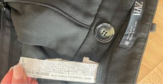 Pantalón de traje negro