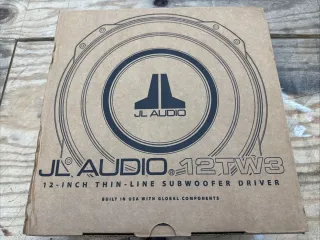 Subwoofer JL AUDIO 12TW3-D4 - 30cm 12 pulgadas