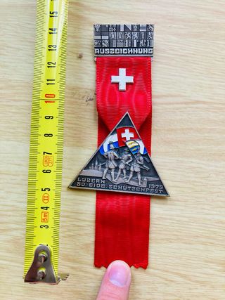 Medalla Suiza Luzern 1979