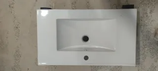 Lavabo blanco sin estrenar en caja