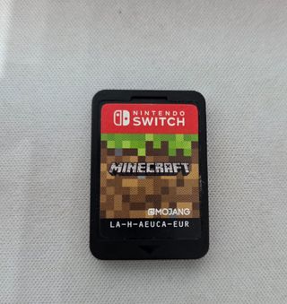Minecraft sin caja para Nintendo Switch