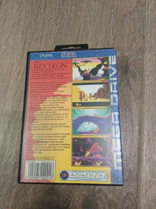 El Rey León Mega Drive Sega