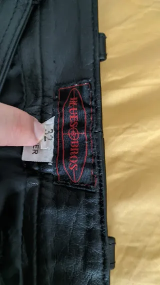 Pantalones de cuero de hombre T32 Alemania