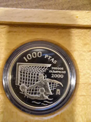 Monedas Juegos Olímpicos 1000 Pesetas plata