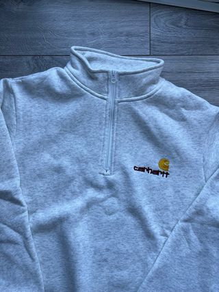 Sudadera Carhartt M cremallera gris