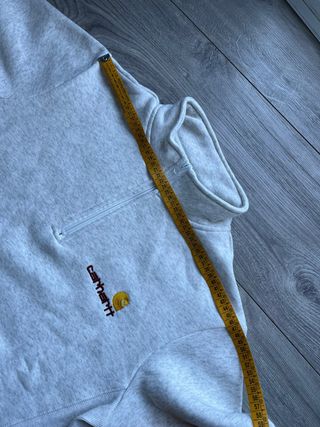 Sudadera Carhartt M cremallera gris