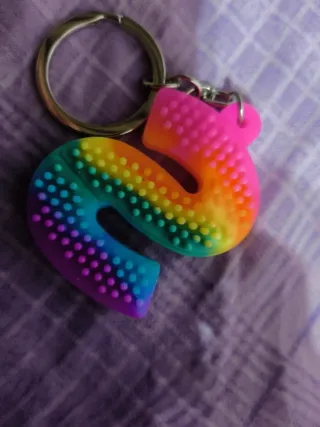 Portachiavi arcobaleno