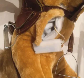 Caballo balancín con ruedas y sonido