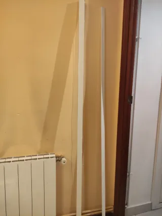 Riel para cortina estor medida 170 cm.