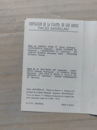 Casete Facio Santillan