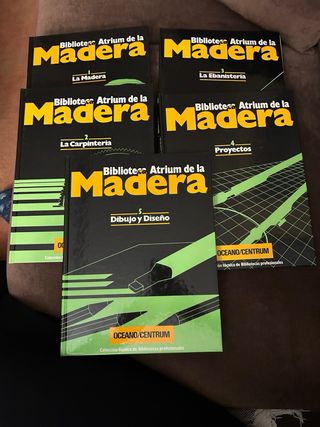 Biblioteca Atrium de la Madera, en 5 volúmenes