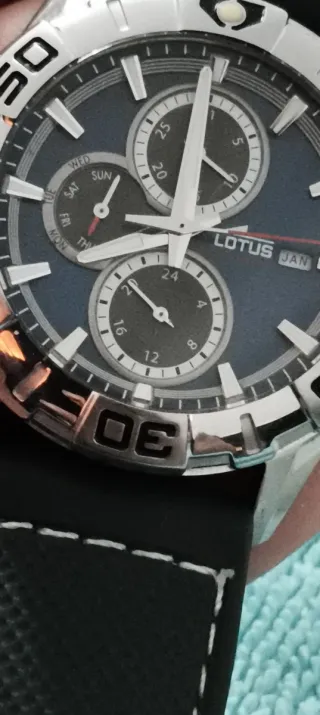 Reloj Lotus Cronógrafo Hombre Azul