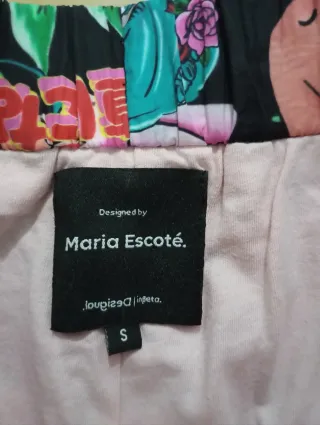 Pantalón jogger Desigual x María Escoté talla S
