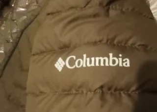 Chaqueta Columbia Powder Lite Mujer M Verde Oliva