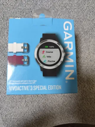 Garmin vivoactive 3 Negro/Plata