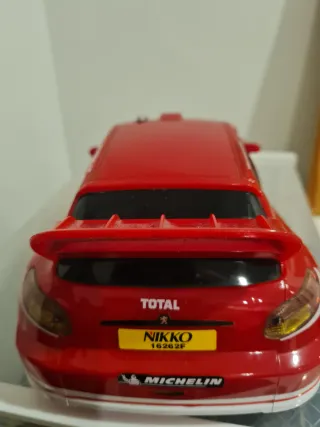 Maqueta Coche Peugeot 206 Rally Rojo