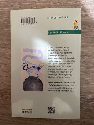 Libro en valenciano “El Príncep i la flor”