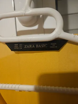 Camisa Zara lazo cuello