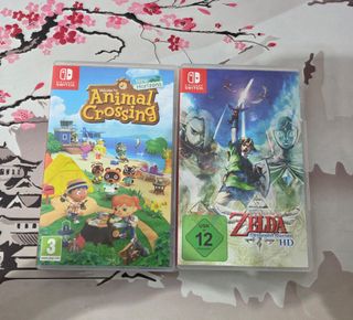 Animal Crossing y Zelda Skyward Sword