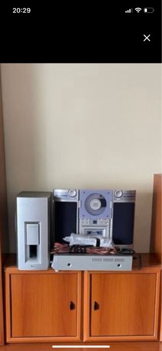 Equipo de música Radio CD