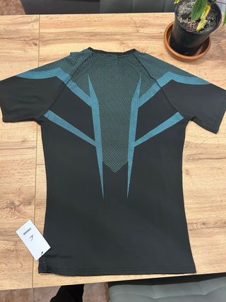 Camiseta Gymshark Onyx V5 Azul Claro Talla M