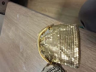 Monederos de malla antiguos (dorado y plateado)