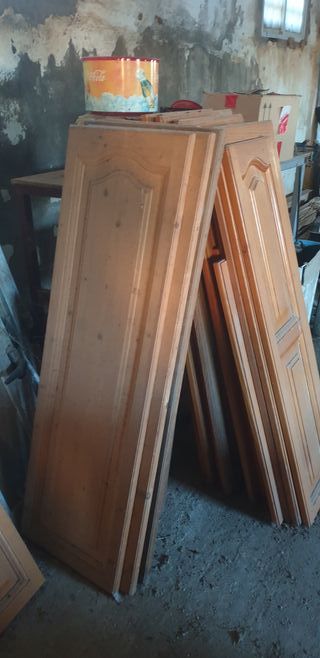 Puertas de armario de cocina de madera