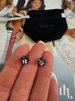 Pendientes Tous Oso Multicolor