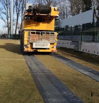 Suelo temporal para obras