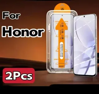 2 Protectores Pantalla Vidrio Templado Honor lite